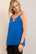 Royal Blue Sleeveless Cami Top