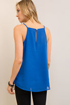 Royal Blue Sleeveless Cami Top