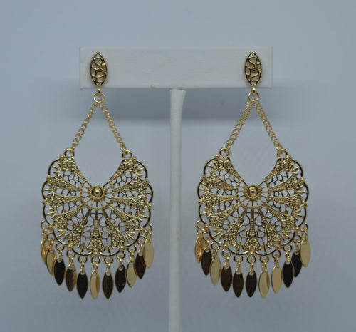 Gold Dreamcatcher Earrings