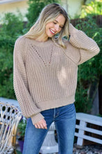 Cozy Winter Day Taupe Sweater
